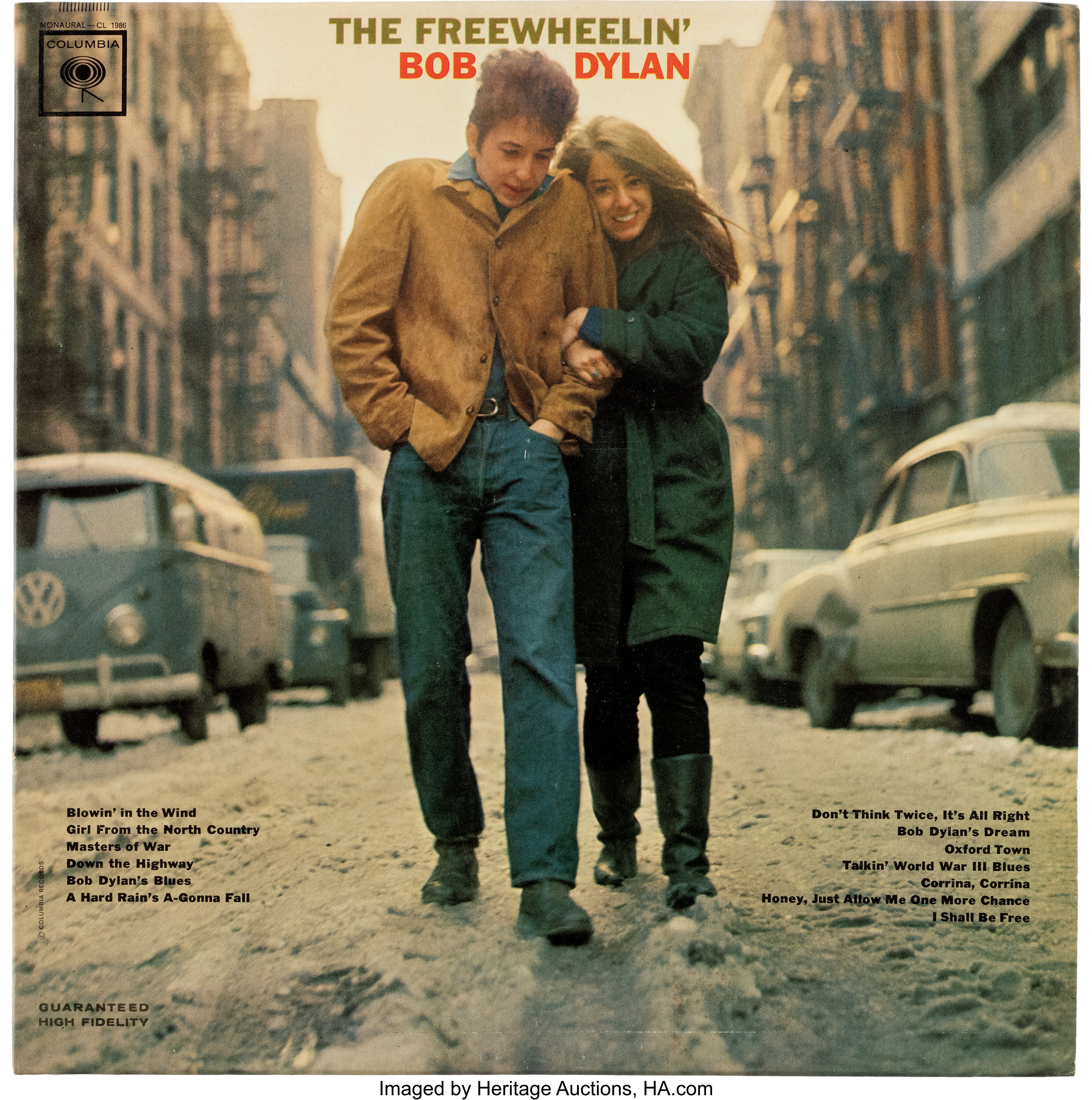 The Freewheelin Bob Dylan Mono With 4 Deleted Tracks